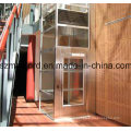 Small 3 Person Safety Glass Cabin Building Indoor Elevator Lift Home